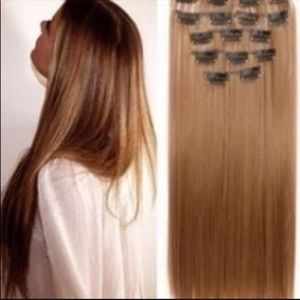 ❤️5 🌟 Rated! 22” Synthetic Hair Extensions Set❤️